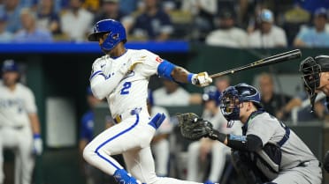 Tyler Tolbert's first career hit