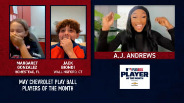 May Chevrolet Play Ball Players of the Month