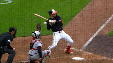 Ryan Jeffers hit by pitch, call stands after review