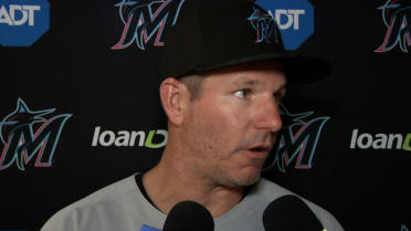 Clayton McCullough discusses the Marlins' 3-0 win