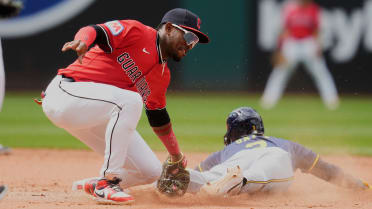 Joey Ortiz caught stealing second after review