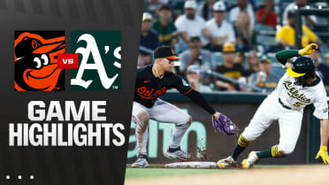 Orioles vs. Athletics Highlights