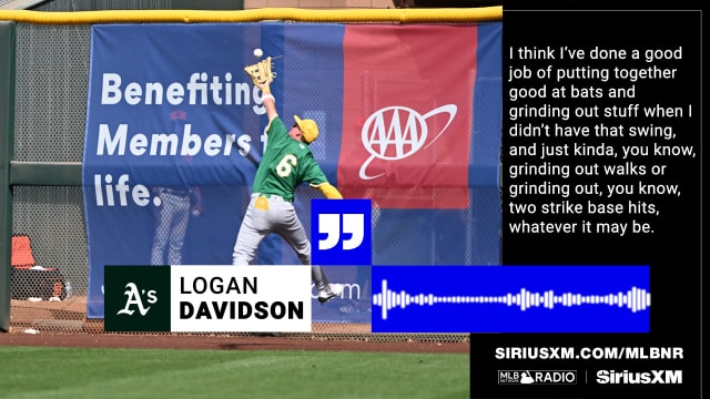 Logan Davidson on leaving good impression in spring