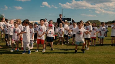 Play Ball Visits Cherry Point
